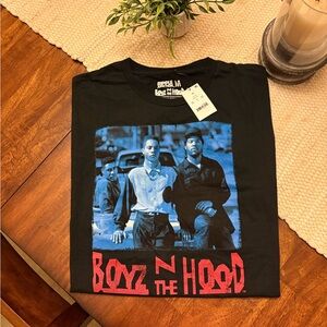 Ripple Junction Black and Blue Short Sleeve Tees